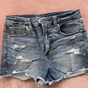 AE Curvy Hi Rise Shortie sz 6